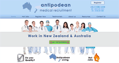 Desktop Screenshot of antipodeanmedical.com