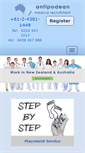 Mobile Screenshot of antipodeanmedical.com